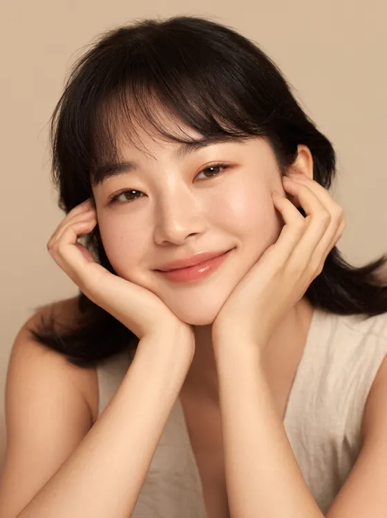 가상모델 #1309 얼굴 원본 18
