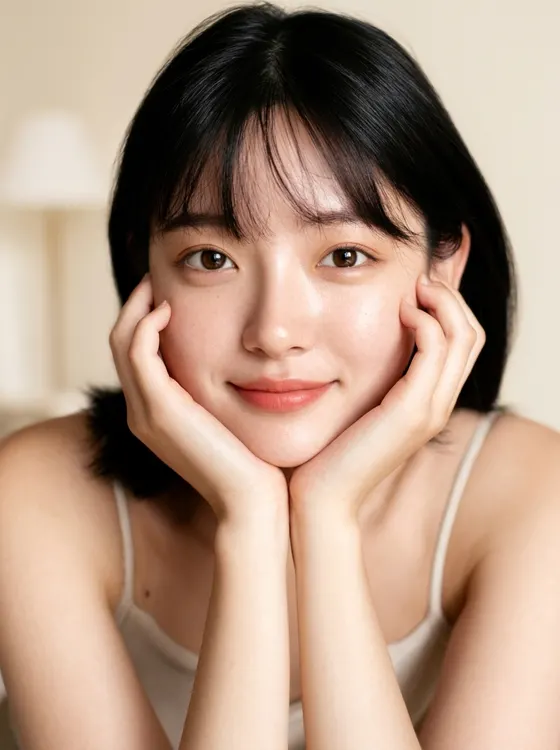 가상모델 #1309 얼굴 원본 20