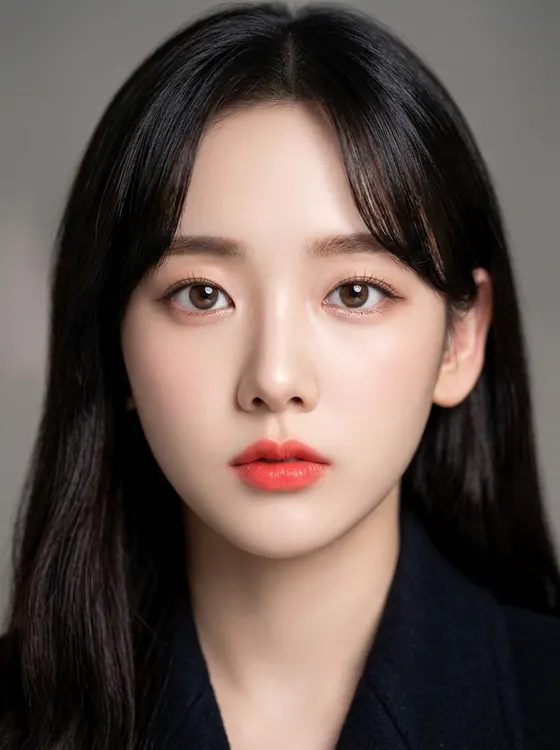 가상모델 #1321 얼굴 원본 7