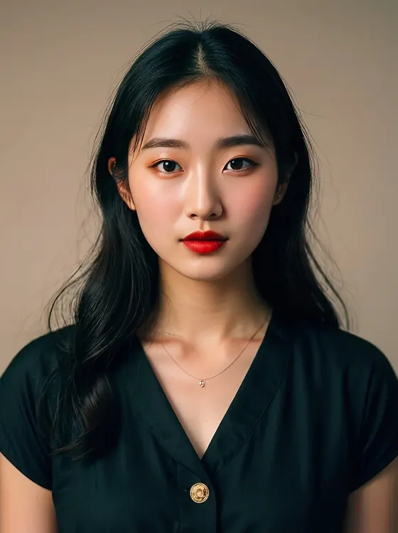 가상모델 #1321 얼굴 원본 13