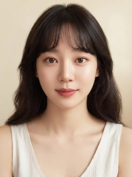 가상모델 #1309 얼굴 원본 24