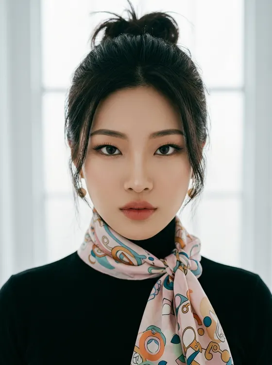 가상모델 #1484 얼굴 원본 6