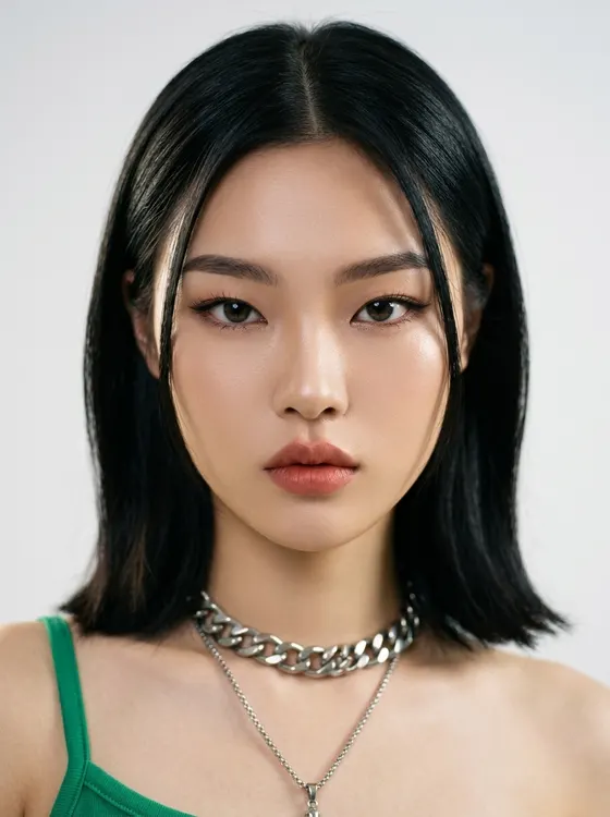 가상모델 #1484 얼굴 원본 11
