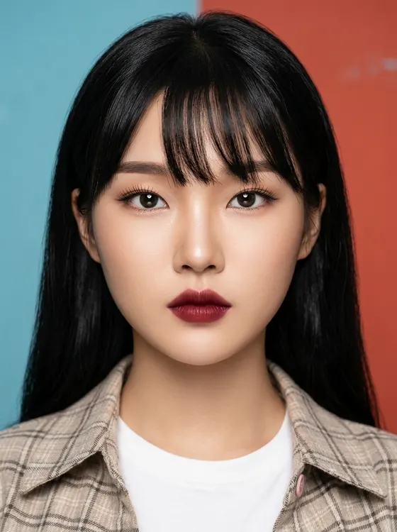 가상모델 #1484 얼굴 원본 14