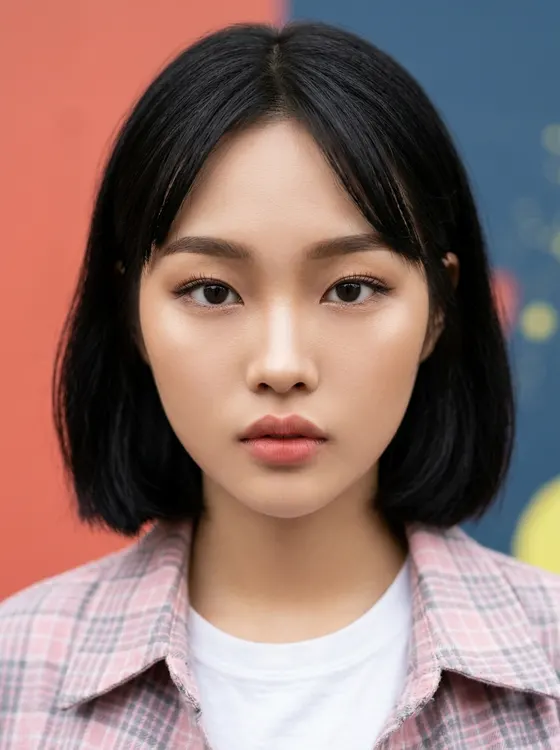 가상모델 #1484 얼굴 원본 16