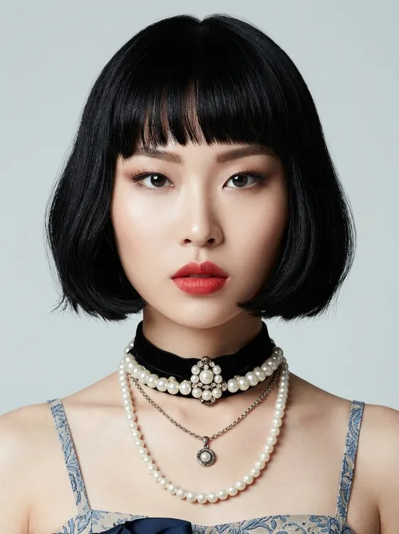 가상모델 #1484 얼굴 원본 21