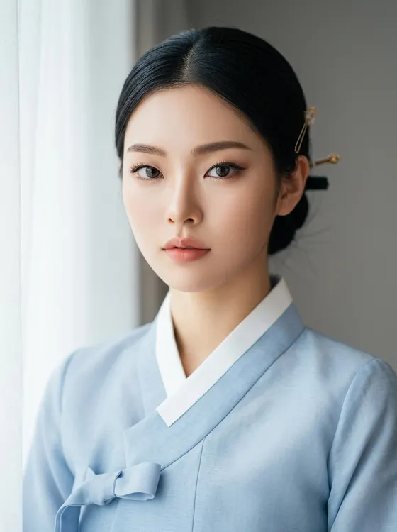 가상모델 #1484 얼굴 원본 22