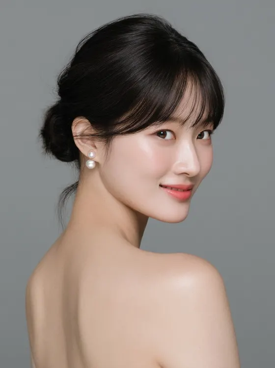 가상모델 #1279 얼굴 원본 4