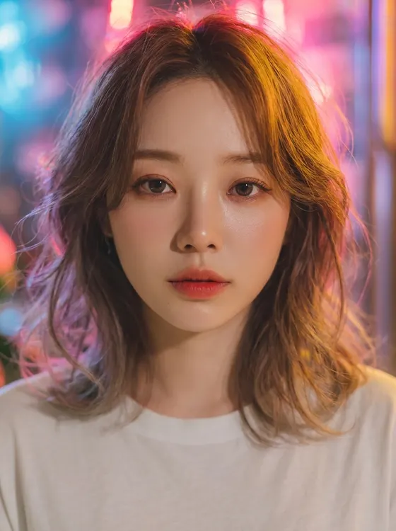 가상모델 #9 얼굴 원본 3