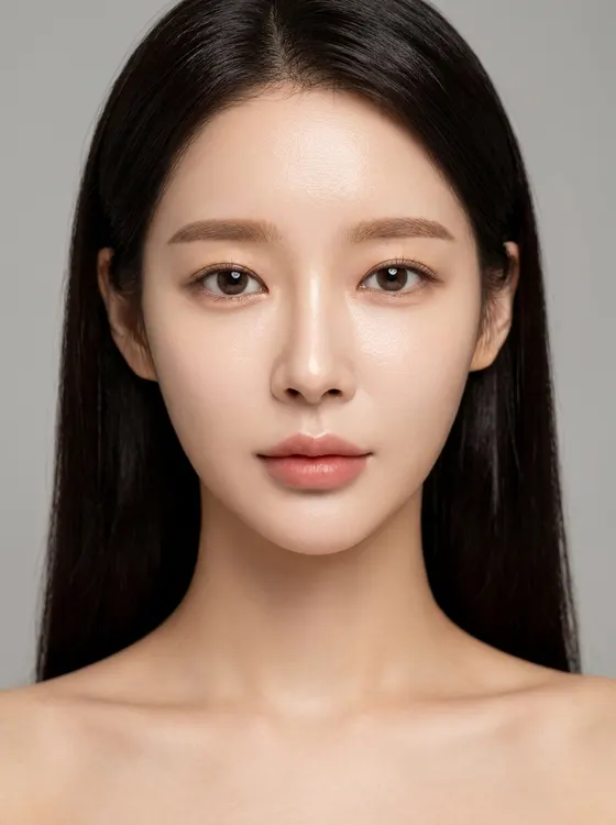 가상모델 #9 얼굴 원본 4