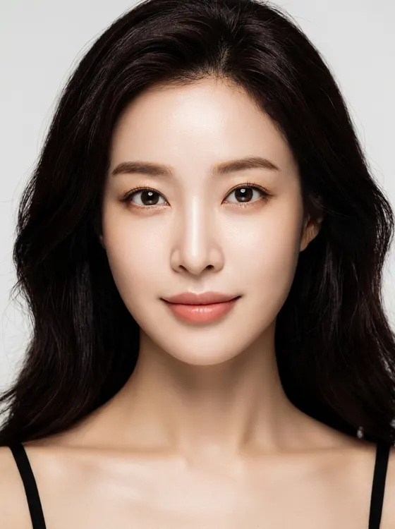 가상모델 #22 얼굴 원본 4