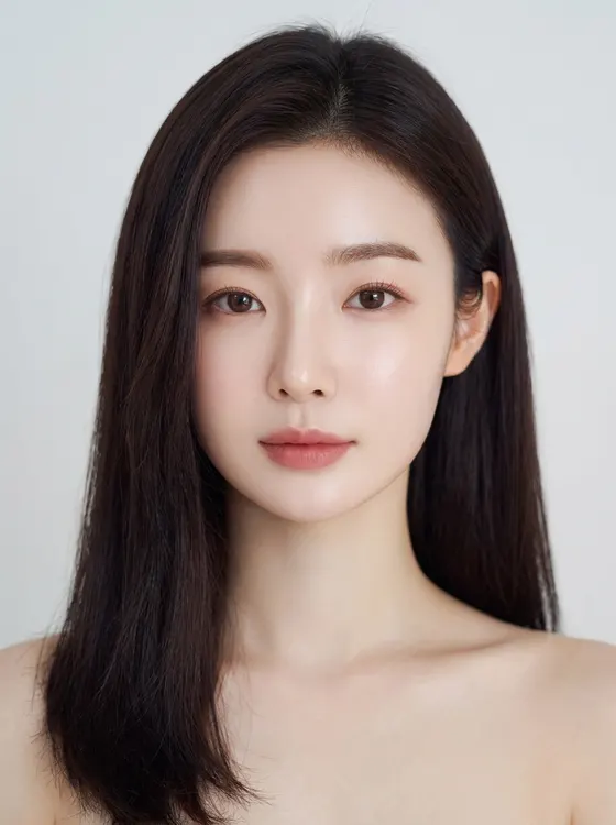 가상모델 #46 얼굴 원본 4