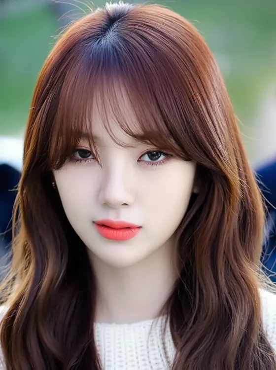 가상모델 #117 얼굴 원본 5