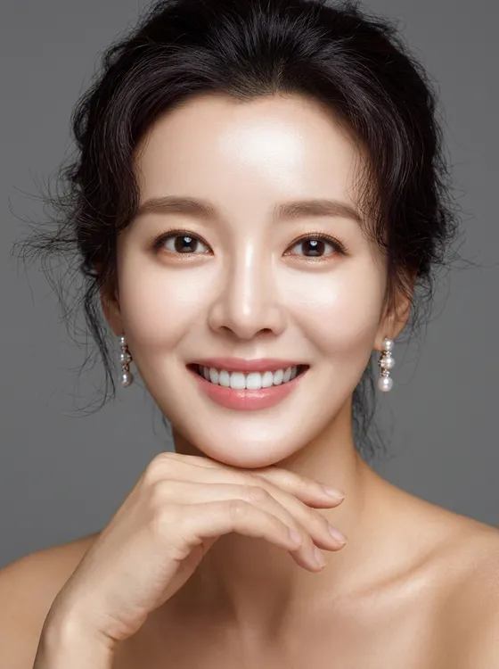 가상모델 #1279 얼굴 원본 14