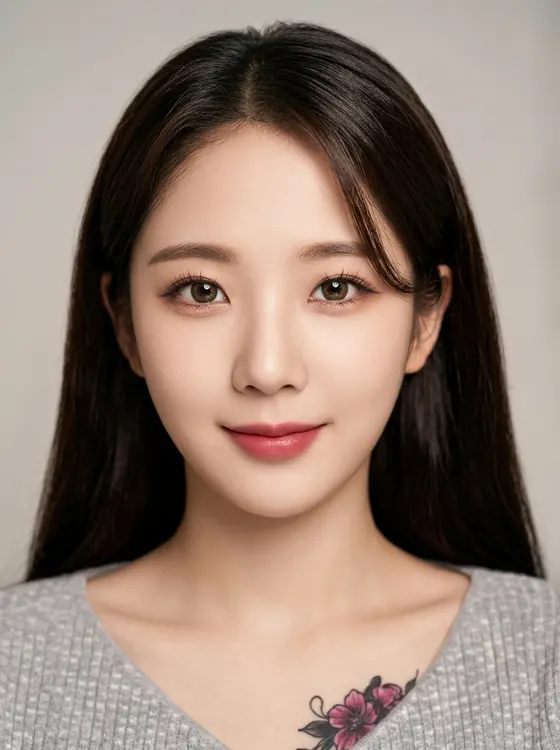 가상모델 #228 얼굴 원본 5