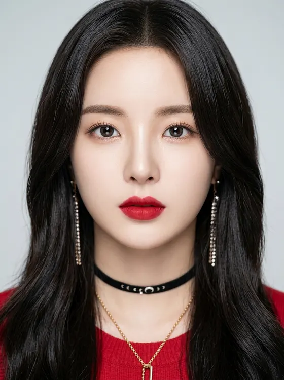 가상모델 #292 얼굴 원본 6