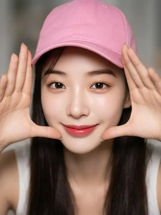 가상모델 #1302 얼굴 원본 6