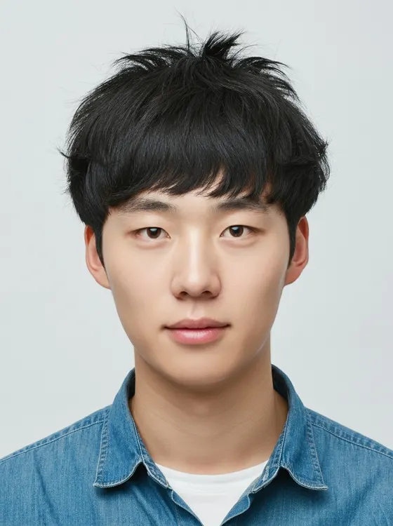가상모델 #1360 얼굴 원본 21