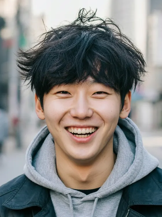 가상모델 #1360 얼굴 원본 23