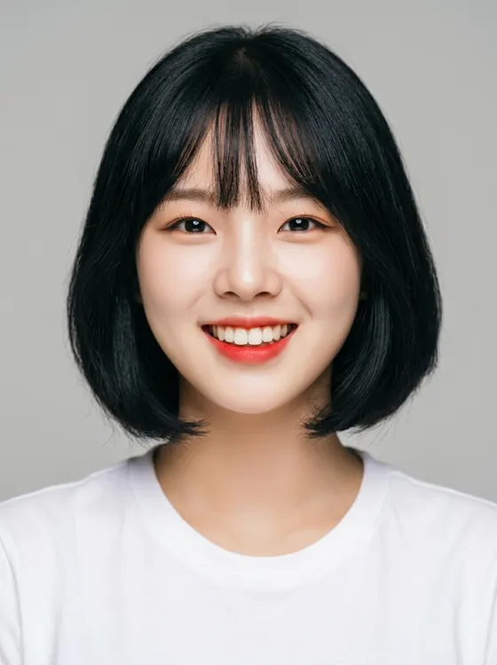 가상모델 #1373 얼굴 원본 4