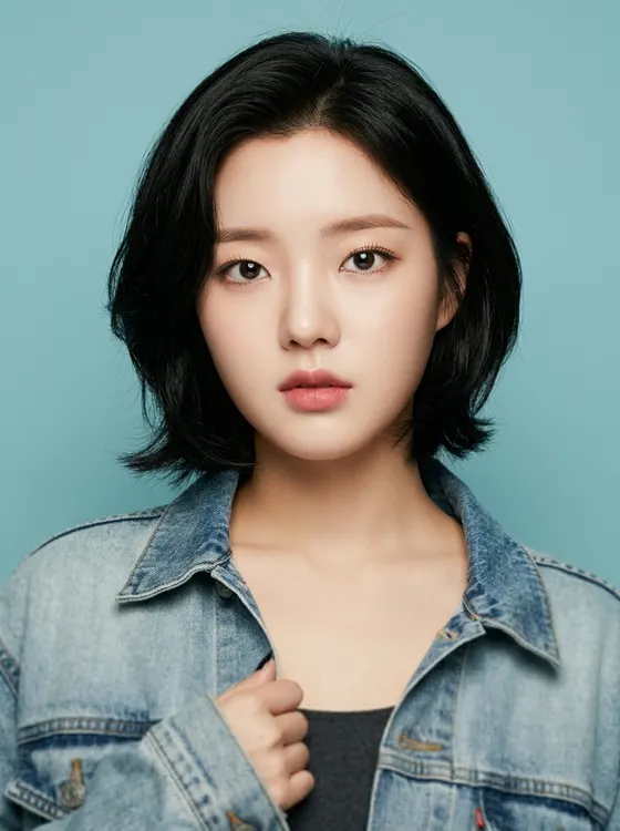 가상모델 #1373 얼굴 원본 10