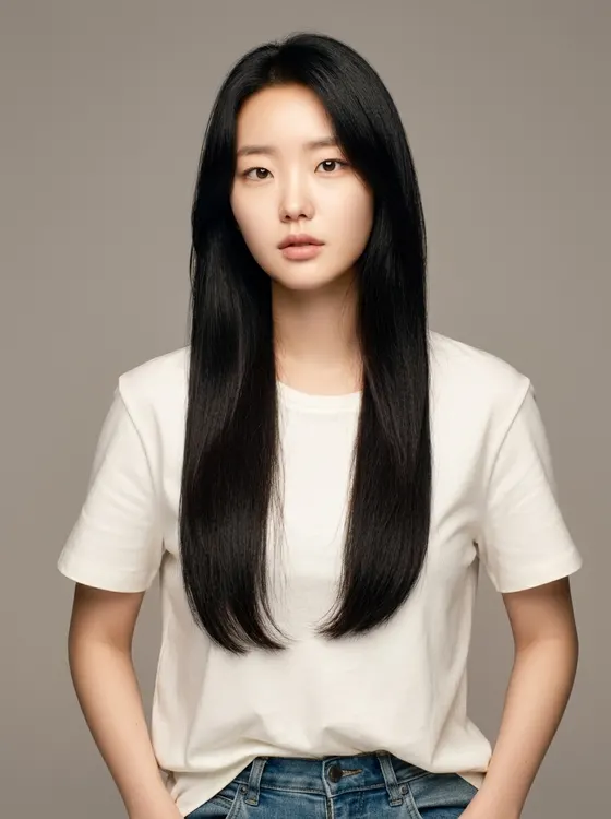 가상모델 #1373 얼굴 원본 21