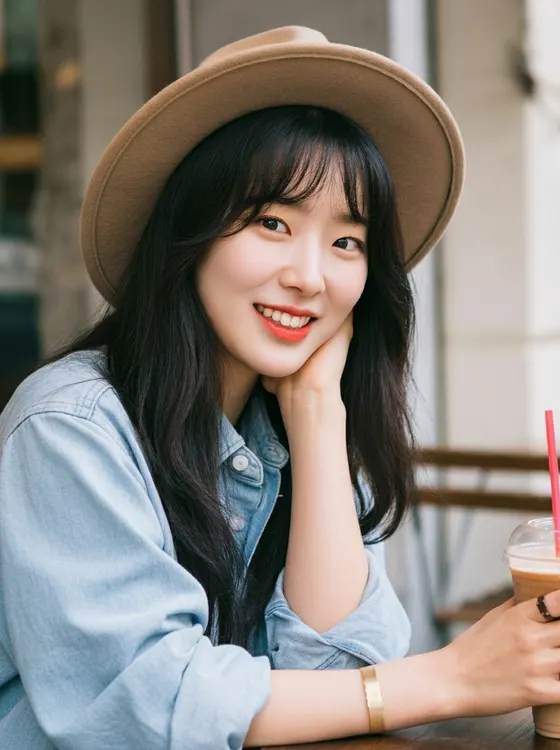 가상모델 #1393 얼굴 원본 3