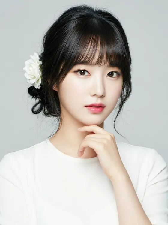 가상모델 #1393 얼굴 원본 4