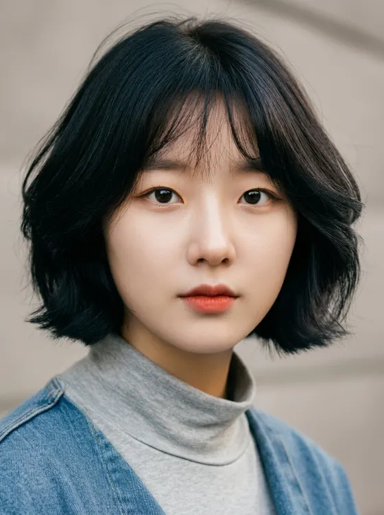 가상모델 #1393 얼굴 원본 8