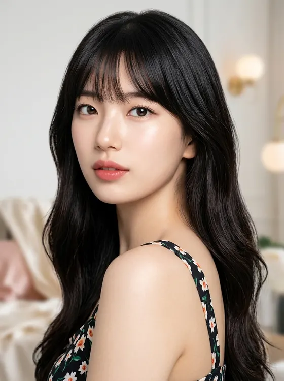 가상모델 #1393 얼굴 원본 9