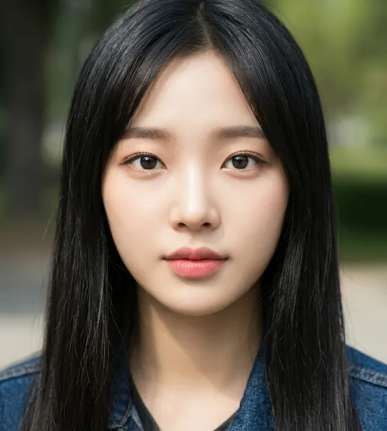 가상모델 #1393 얼굴 원본 13