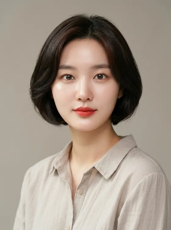 가상모델 #1393 얼굴 원본 17