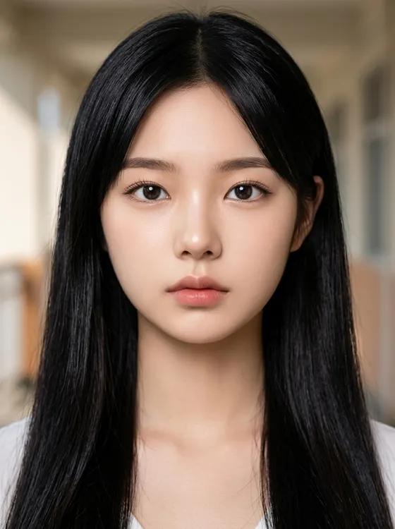 가상모델 #1393 얼굴 원본 22