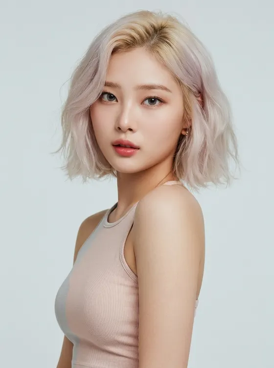 가상모델 #1482 얼굴 원본 2