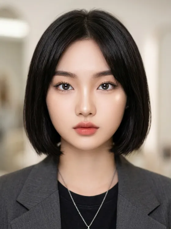 가상모델 #1485 얼굴 원본 11