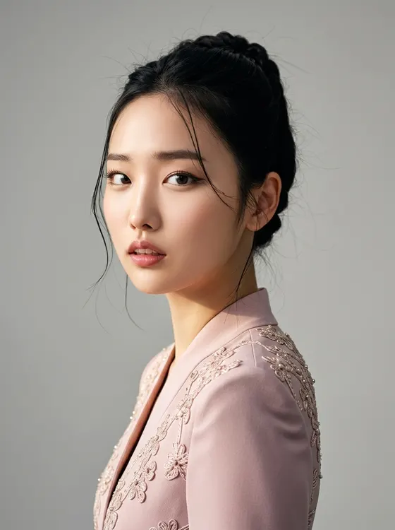 가상모델 #1485 얼굴 원본 18