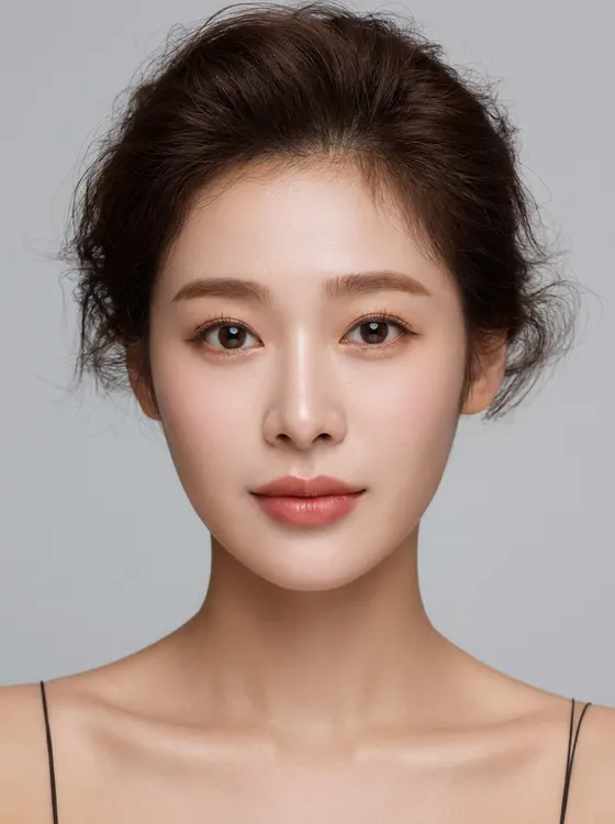 가상모델 #47 얼굴 원본 2