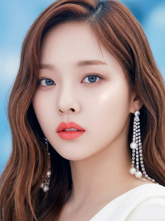 가상모델 #130 얼굴 원본 6