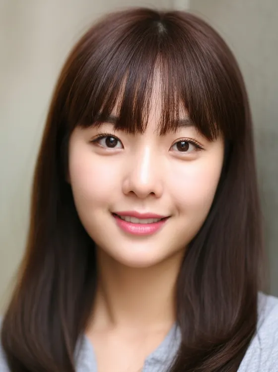 가상모델 #190 얼굴 원본 1