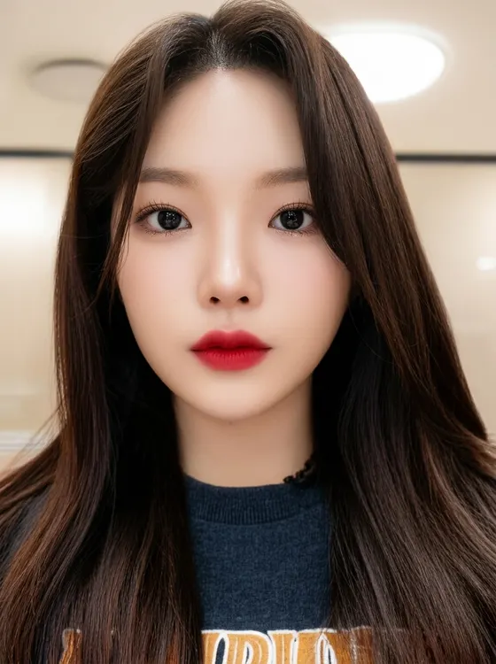 가상모델 #234 얼굴 원본 2