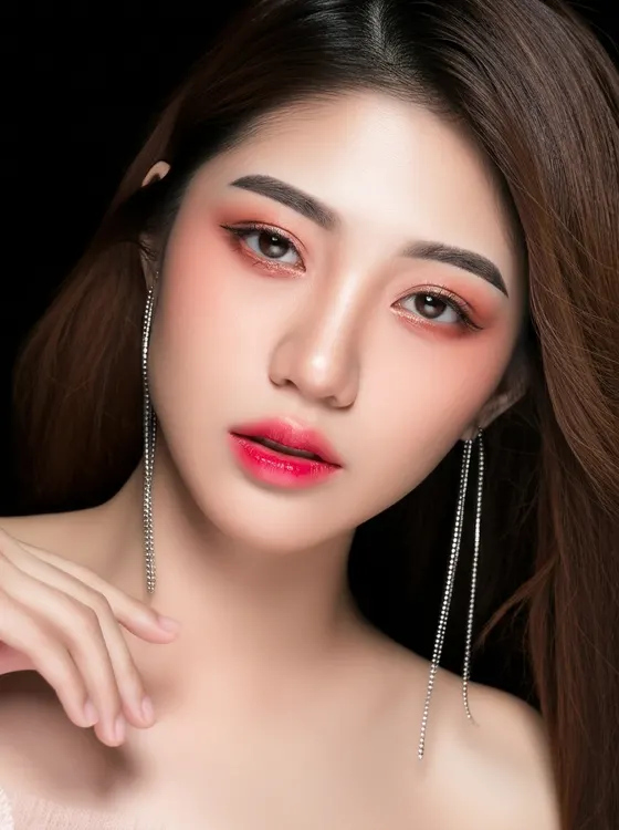 가상모델 #909 얼굴 원본 5