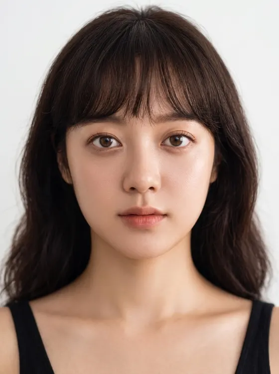 가상모델 #1115 얼굴 원본 15