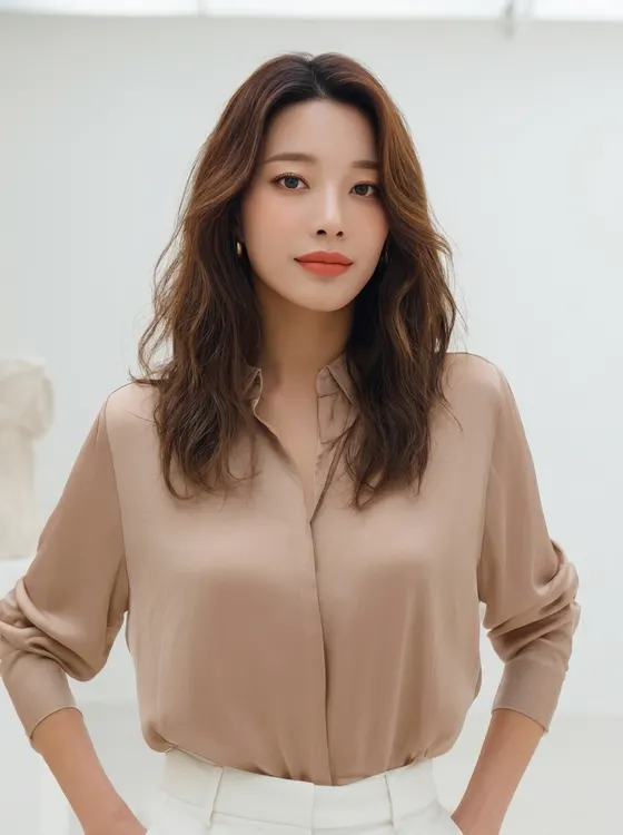 가상모델 #1123 얼굴 원본 3