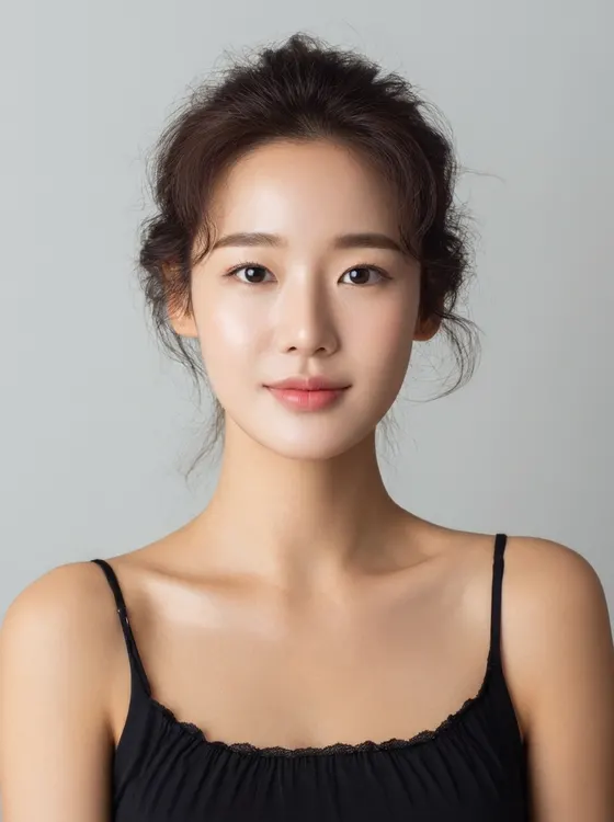 가상모델 #1123 얼굴 원본 9