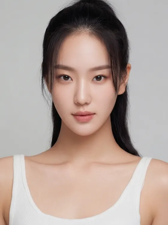 가상모델 #1123 얼굴 원본 16