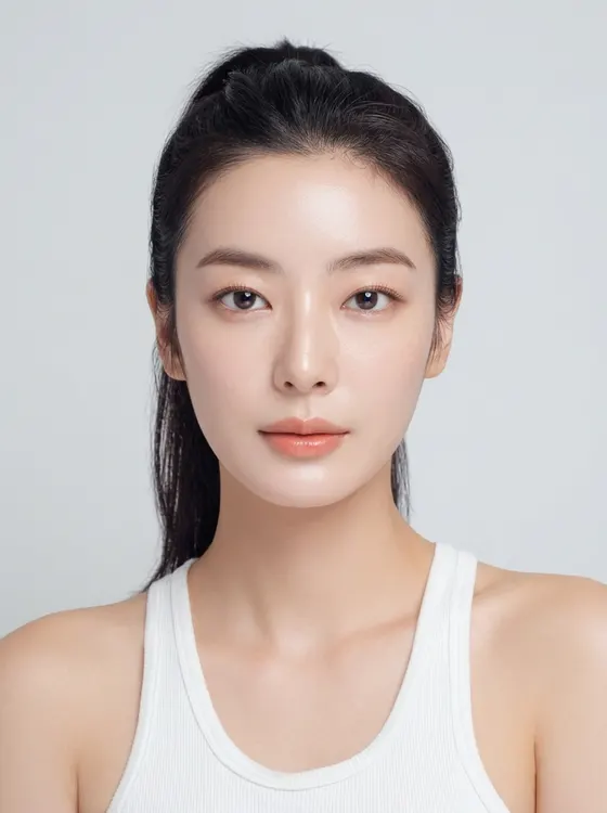 가상모델 #1123 얼굴 원본 18
