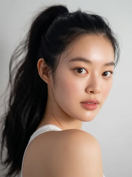 가상모델 #1123 얼굴 원본 20