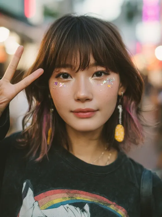 가상모델 #1134 얼굴 원본 2
