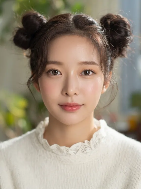 가상모델 #1134 얼굴 원본 3