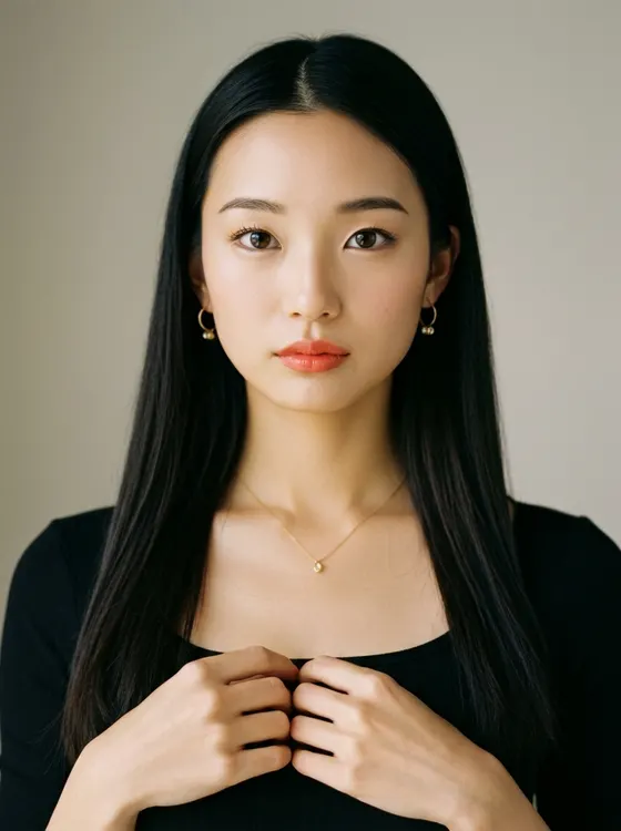 가상모델 #1199 얼굴 원본 16